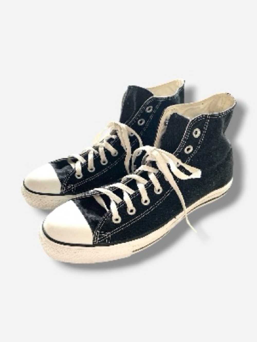 Converse Men’s Classic High-Top Canvas Sneakers - Black 11